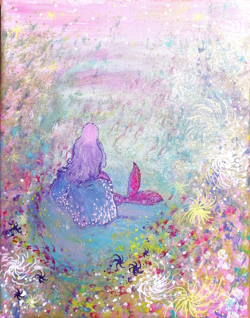 Lilac swan