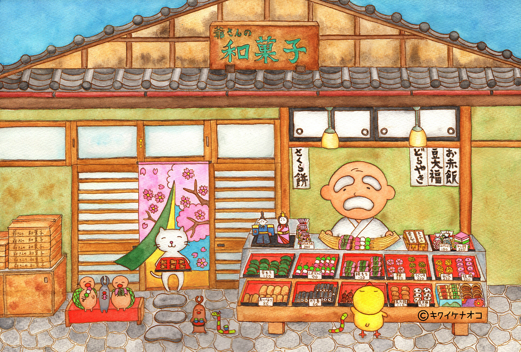 キクイケナオコ