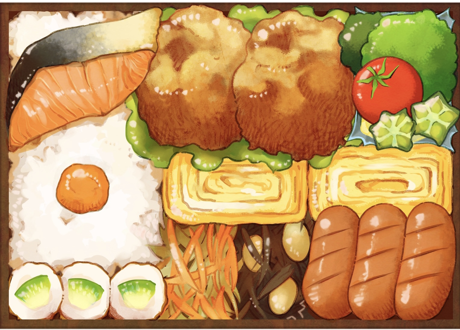 理想のお弁当/oikawa