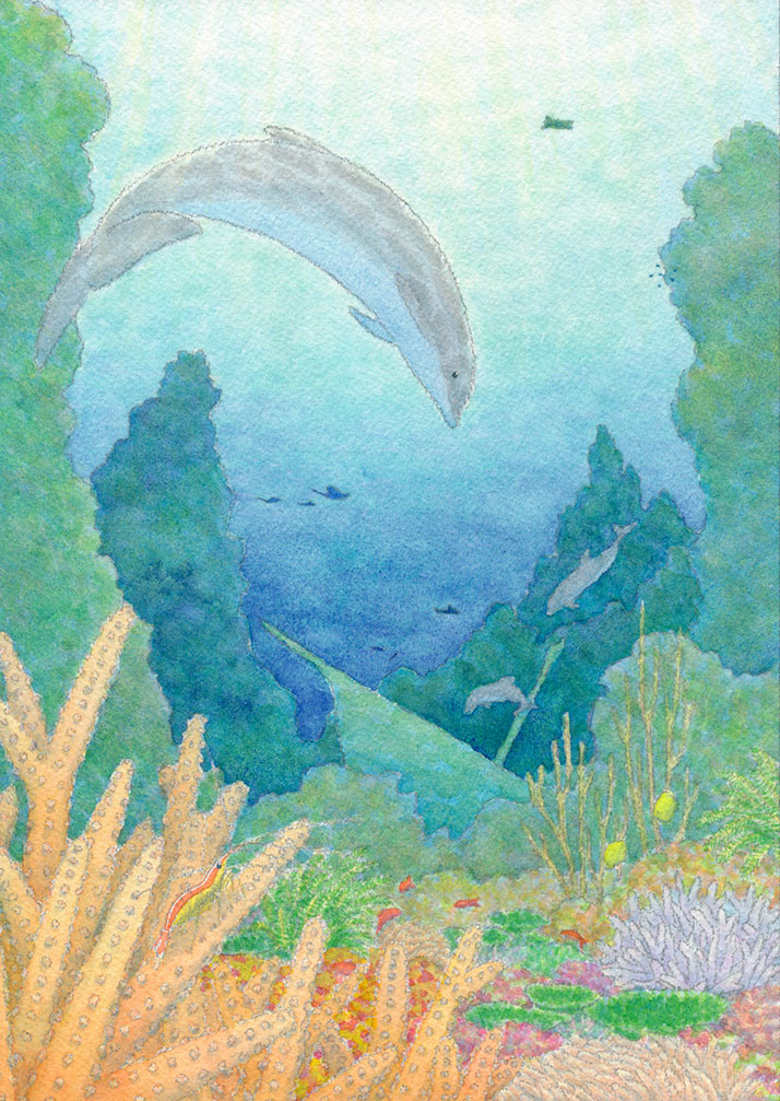 森の絵画「葉陰の清流」 森の絵画「葉陰の清流」 Eng sub] Tokyo Imperial Palace