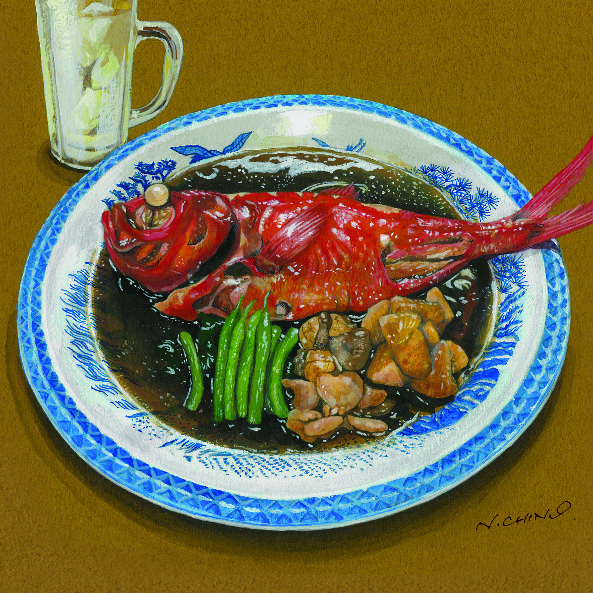 金目鯛煮付け