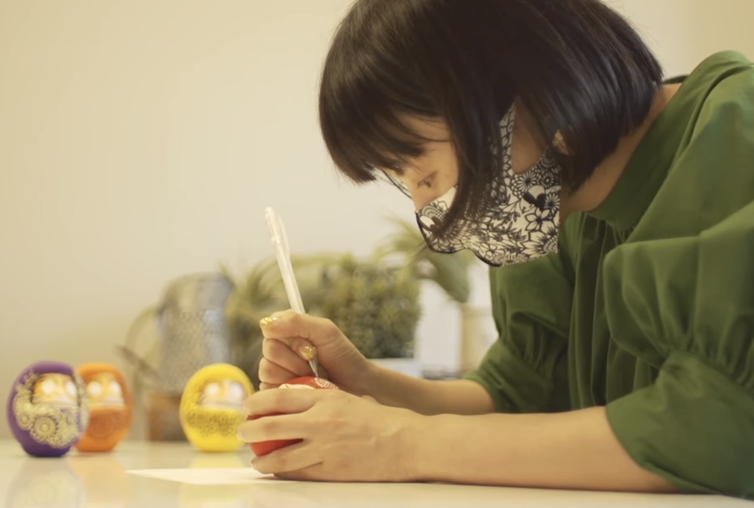 花文様アーティスト　Rieco