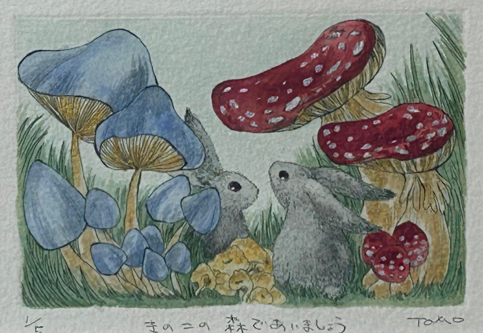 きのこの森で会いましょう