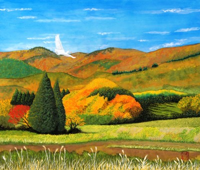 B・シャロワ、セーヌ川岸、日本未発売・限定画集画、額付 作品一覧 注目の作品、アートセレクション 注目の作品 » アート